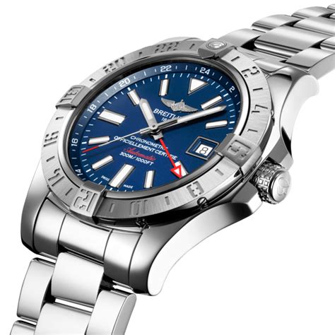 breitling avenger ii gmt on wrist|breitling avenger ii gmt review.